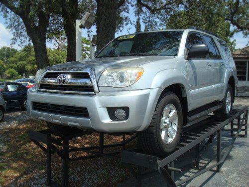 2007 toyota 4runner sr5 sport utility 4-door 4.0l fl suv low reserve warranty 07