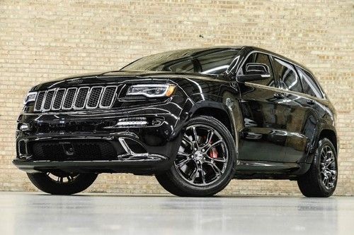 2014 jeep grand cherokee srt-8! 1ownr! loaded! navigation! k40! blk chrome 20s!