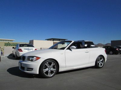 2008 white automatic leather navigation miles:20k convertible
