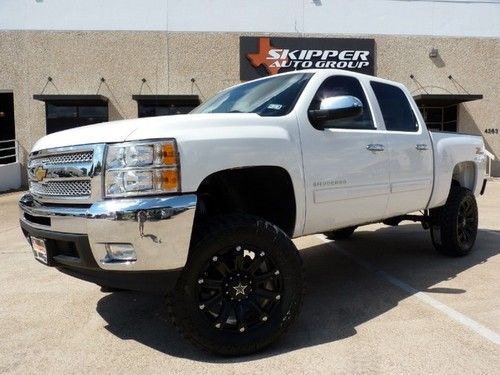 2011 chevrolet 1500 z71 6 inch lift 35 inch tires custom wheels clean carfax