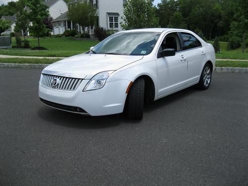 2010 mercury milan premier 1owner 55k leather v4 2.5l auto all pwr cd runs 100%