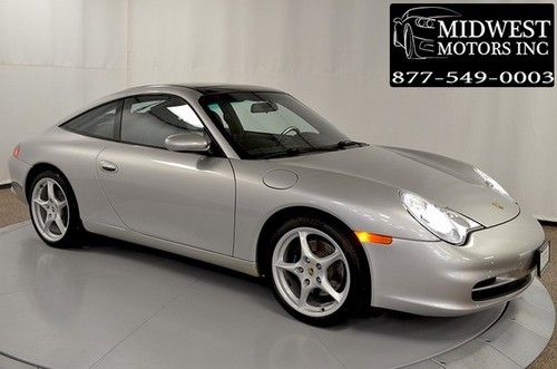 2003 porsche 911 carrera targa silver one owner highly optioned targa