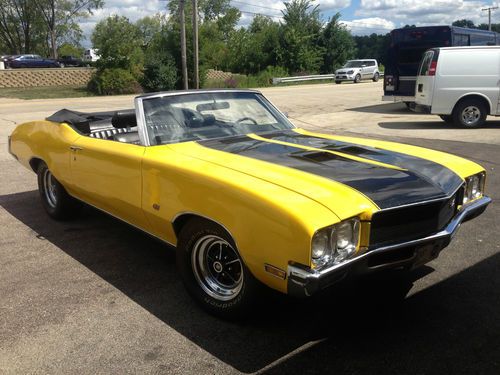 1971 buick skylark gs gsx convertible 455 th-400 top shelf car!