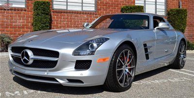 2012 sls with 490 miles, as new, b&amp;o, 20's, red calipers, etc, warranty.......