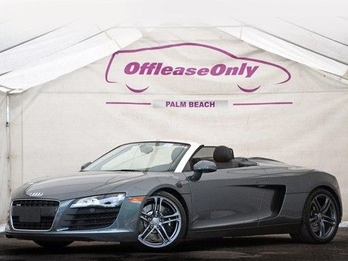Low miles factory warranty soft top bang &amp; olufsen super car v8 off lease only