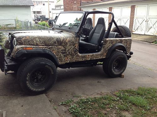 1984 jeep cj7 cj-7 many upgrades no reserve