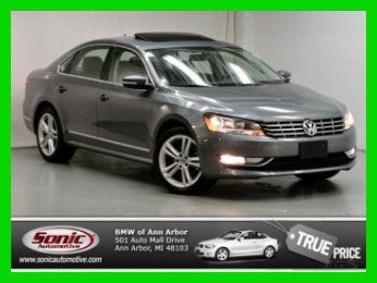 Tdi se sunroof nav turbo 2l i4 16v fwd diesel sedan turbo mpg leather vw