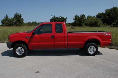 2000 ford f-250 super duty 4x4 extended cab long bed - work ready