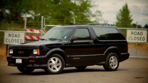 1993 gmc typhoon  sport utility 2-door 4.3l turbo awd rare collector