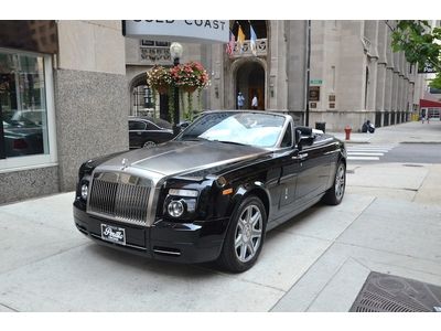 2009 rolls royce phantom drophead coupe.  diamond black with black.