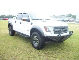 2012 white 4wd supercrew 145" svt raptor!