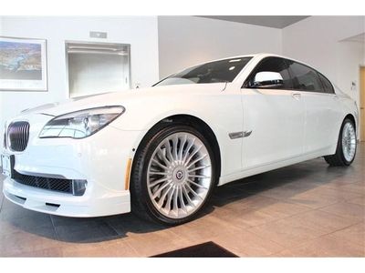 2011 bmw alpina b7 x drive awd lwb loaded white with black interior rear dvd