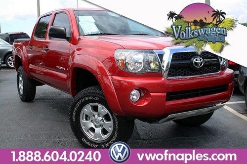 11 tacoma double cab, trd off-road pkg 4x4, mint! free shipping! we finance!