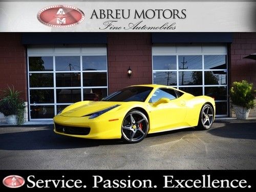 2013 ferrari 458 * one owner * superb options * ferrari factory warranty!!