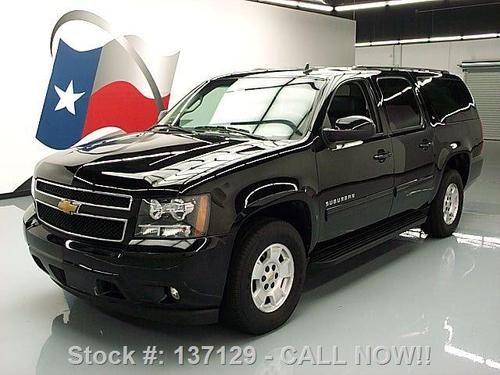 2013 chevy suburban lt htd leather sunroof dual dvd 32k texas direct auto
