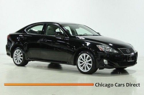 06 is250 awd sedan moonroof heated &amp; cooled leather auto intuitive park assist