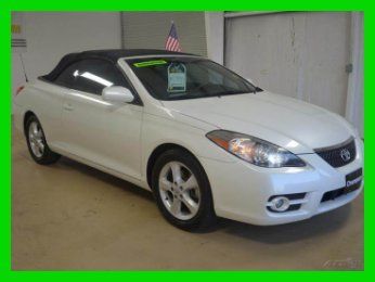 2008 toyota camry solara sle convertible, 58k mi., leather, navigation, save big