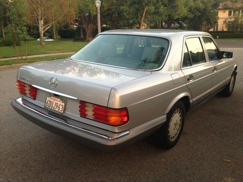1991 Mercedes-Benz 300SE Sedan 4-Door 3.0L Clean Car Drives & Looks Great, image 2