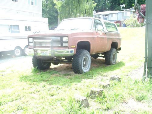 1973 Chevrolet Blazer  (TRUCK) TOP COMES OFF)  350 ENGINE AUTO: USED NEEDS WORK, US $1,000.00, image 3