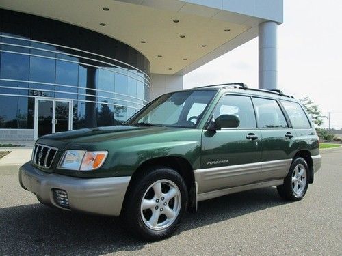 2002 subaru forester s awd loaded 1 owner sharp color clean