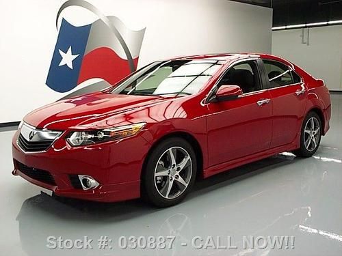 2012 acura tsx special edition leather sunroof dvd 7k!! texas direct auto