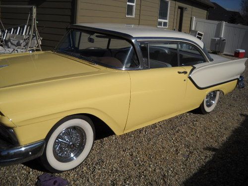 1957 ford fairlane 2 door hardtop, image 2