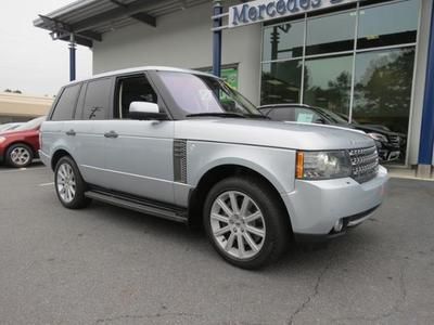2010 land rover range rover hse awd navigation/power glass moonroof/leatherseats