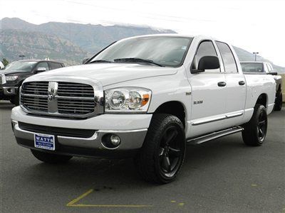 Dodge ram crew cab slt 4x4 hemi custom wheels tires auto tow shortbed low price