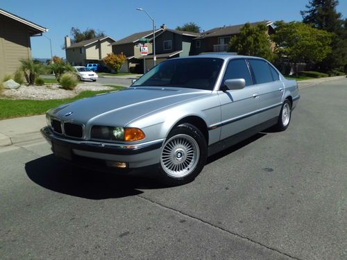 1998 bmw 750il 750 v12 navigation (one owner) super clean edc xenon heated seats