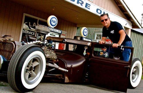 Model t rat rod 1927 ford, flathead