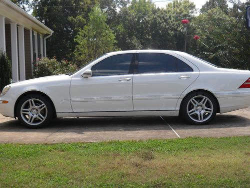 2002 mercedes-benz s500 base sedan 4-door 5.0l