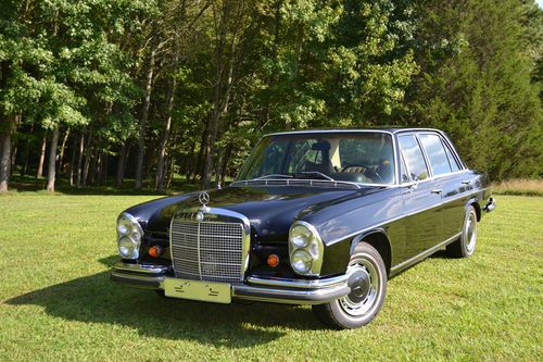 1969 mercedes-benz 280 sel clean! hobby car for many years! ready to be driven!