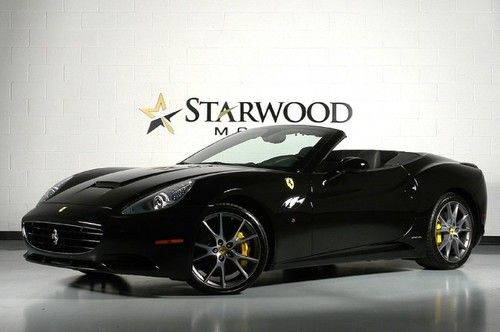 2010 ferrari california carbon power daytonas ipod bluetooth 20in diamond wheels