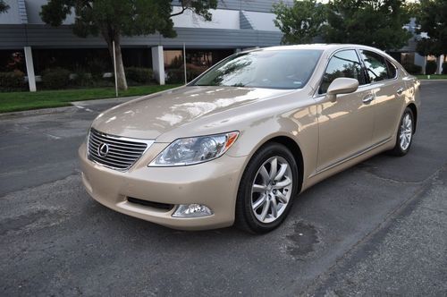 2009 lexus ls460 clean carfax report 1 owner navigation prem sound loaded