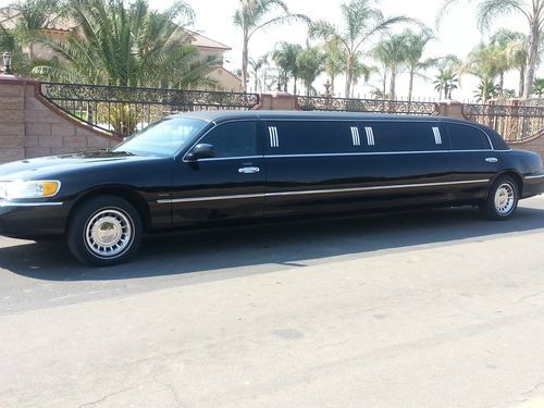 2001 lincoln towncar limousine executive 180 stretch