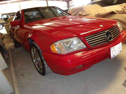 1997 Mercedes-Benz SL600 Convertible/ Panorama hardtop, 6.0L, image 2
