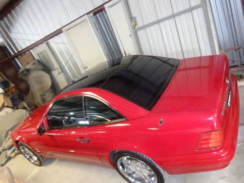 1997 Mercedes-Benz SL600 Convertible/ Panorama hardtop, 6.0L, image 9