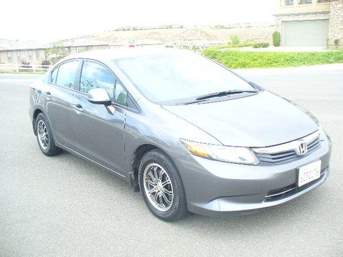 2012 HONDA Civic Sdn 4dr Auto GX, can have HOV sticker, save mony and time., image 3