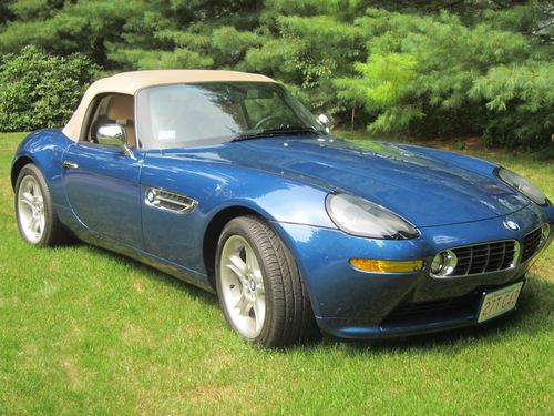 2001 bmw z8 with only 1,566 miles on it!