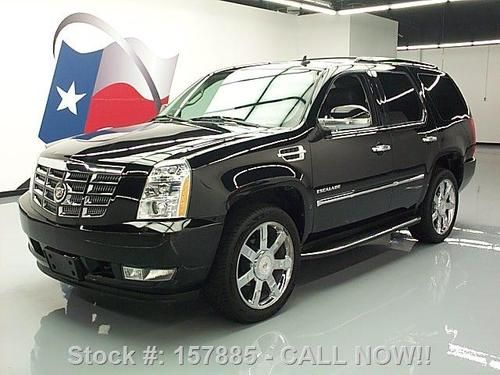 2010 cadillac escalade lux sunroof nav dvd 22" wheels!! texas direct auto