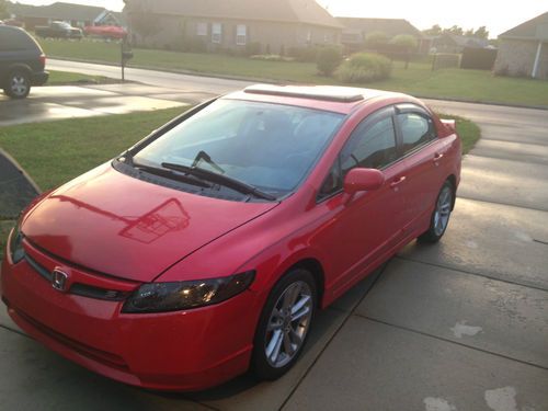 2007 honda civic si sedan 6 speed low miles!!!!