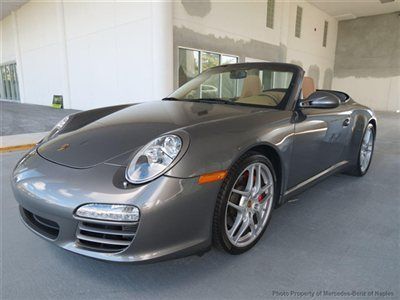 Porsche 911 carrera 4s awd cabriolet bluetooth xm sat heated/ventilated seats