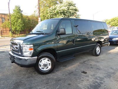 Green e350 xlt 15 pass 81k hwy miles boards ex govt nice