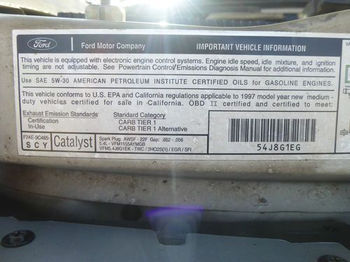 Ford E-150 4X4 Cargo Van 121k Original Miles Heavy Duty Clean Van LOW RESERVE, image 19