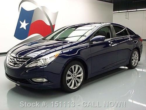 2011 hyundai sonata se sunroof paddle shift only 69k mi texas direct auto