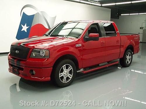 2008 ford f-150 fx2 sport crew leather side steps 62k texas direct auto
