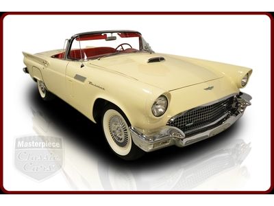 57 ford thunderbird convertible rebuilt 312 ci/245 hp v8 rebuilt automatic