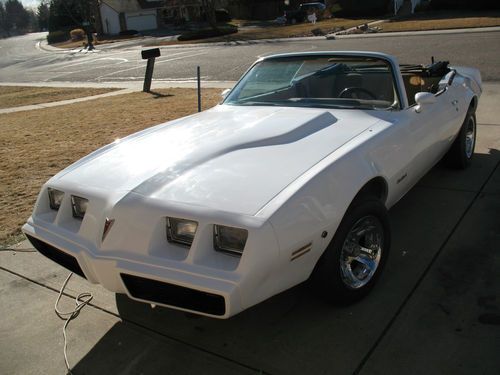 1980 pontiac firebird convertible