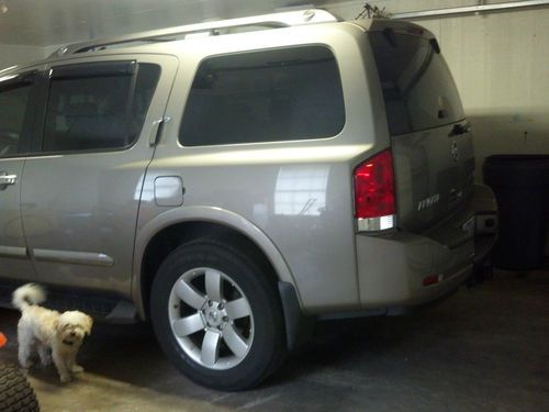 2009 nissan armada le sport utility 4-door 5.6l