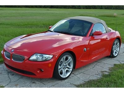 2005 bmw z4 3.0 roadster only 29k miles, like new, navi, premium &amp; sport pkgs